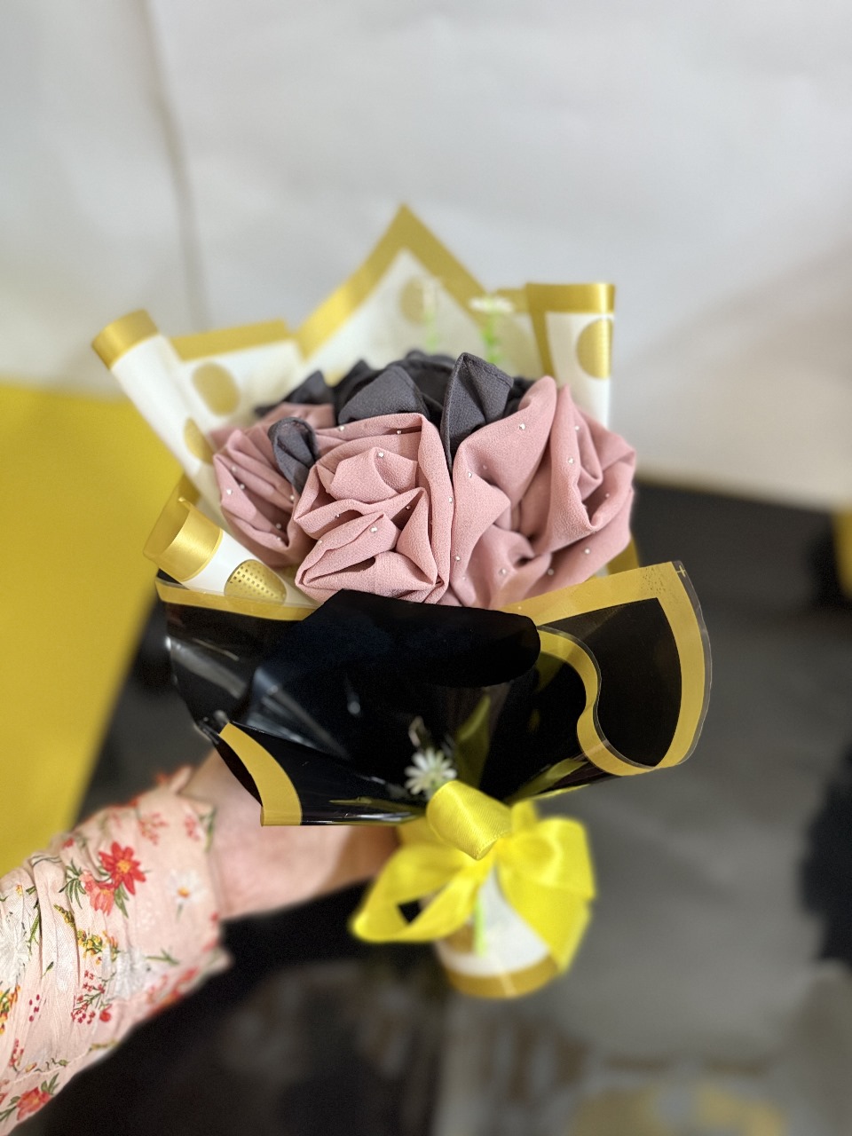 e226b097-8772-4073-9789-a0dc4f9413c6 2Piece Hijab Bouquet. - Image 1