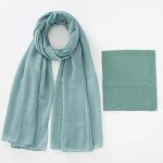 Matching Georgette Hijab Niqab sets 03