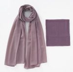 Matching Georgette Hijab Niqab sets - Image 4